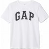 Chlapčenské tričko GAP, V-BAS LOGO biela,tmavo modrá M
