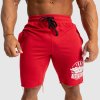 Pánske teplákové kraťasy Iron Aesthetics Force, červené, Veľkosť M, Farba Červená