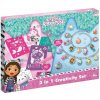 Lowlands Gabby's Dollhouse - Kreativní sada 2v1 foukací fixy + výroba náramků s přívěsky Gabby