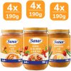 Sunar mäsovo-zeleninový príkrm mix chutí 6M+, 12 x 190 g