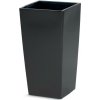 Prosperplast Kvetináč s vložkou Urbi Square Š 22 x V 42 x H 22 cm, antracitová