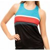 Lucky in Love Post a Plaid Post it Cinch Tank - black - Viacfarebný