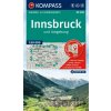 Innsbruck und Umgebung (Set 2 mapy) 1: 50 000 - Kompass