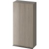 Cersanit - VIRGO závesná skrinka 40cm, šedá-čierna, S522-038