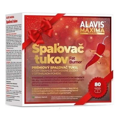 Alavis Maxima Spaľovač tukov (Vianočné balenie) 80 kapsúl