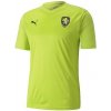 Pánska dres Puma Czech Republic Away Jersey - Česká republika Away – oficiálny domáci dres českého národného futbalového tímu od spoločnosti Puma v zelenej farbe s detailmi Českej republiky. - 3324004