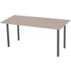No brand Kancelársky stôl Standard, 200 x 80 x 75 cm, rovné vyhotovenie, dub
