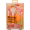Real Techniques Midi Moment Brush + Sponge Set kosmetický štětec tapered shadow brush rt 359 + kosmetický štětec multitask brush rt 407 + kosmetický štětec angled liner brush rt 356 1 k