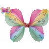 Teddies Krídla motýlie nylon 44x32cm v sáčku karneval