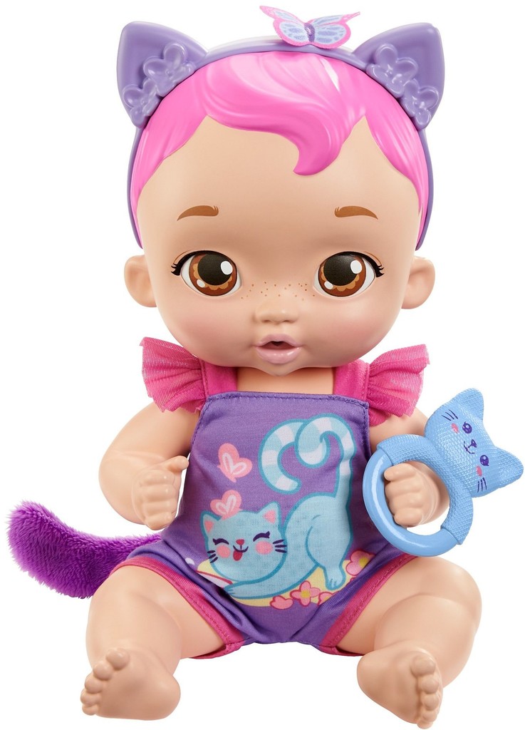 Mattel My Garden Baby Sweety Care Purple mačiatko Interaktívna