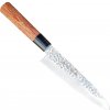 Dellinger Japonský nôž Gyuto/Chef KANETSUN E TSUCHIME hnedý 18 cm