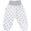 Dojčenské polodupačky New Baby Classic II sivé s hviezdičkami, 50