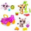 Hasbro Littlest Pet Shop 3 figúrky Safari