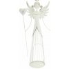 Svietnik anjel, kov, 33 × 15 × 9 cm, 1 sviečka, 330735