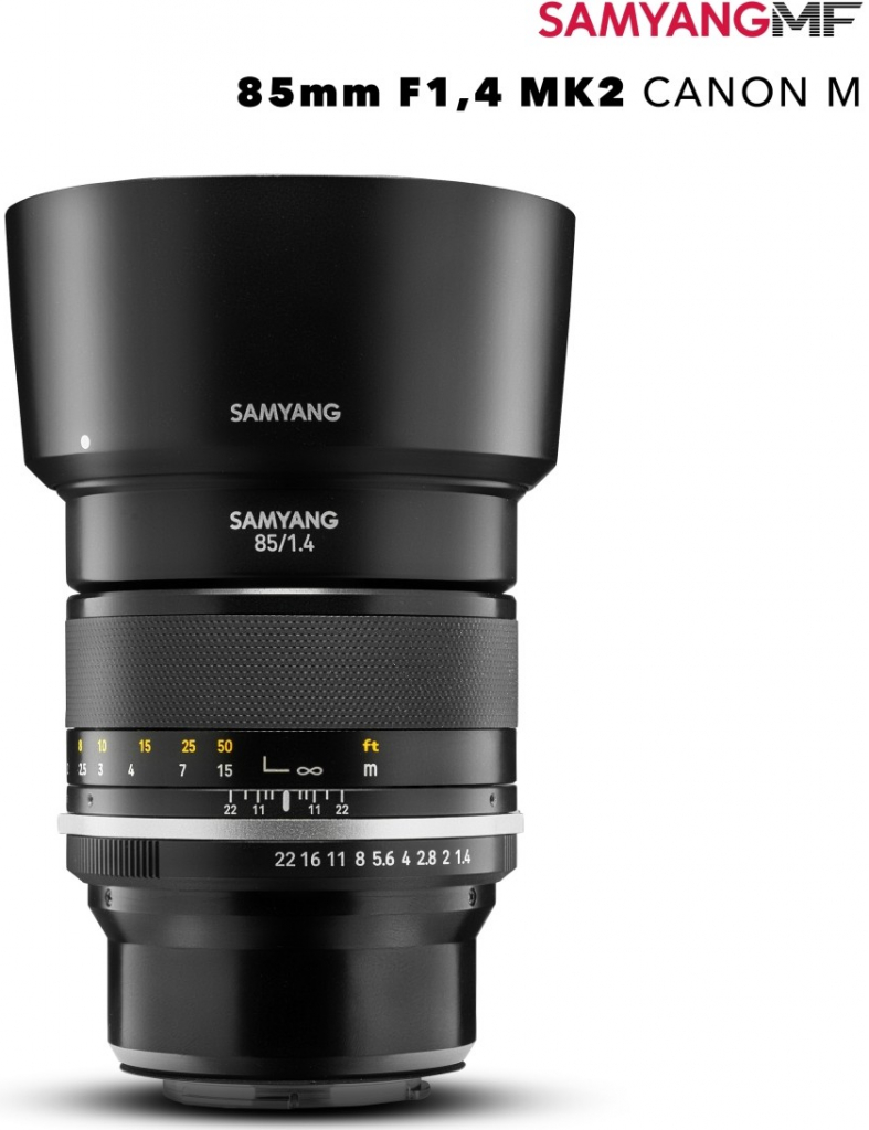 Samyang 85mm f/1.4 MK2 Canon M