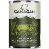Canagan Dog konz. - Kuře a Divočák 400 g