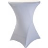 TENTino Elastický obrus EXTREME na koktailový bistro stôl 60 cm VIAC FARIEB Farba obrusu: BIELA / WHITE