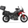 SHAD Kompletná sada sedlových brašní TERRA TR40 adventure a hliníkového kufra SHAD TERRA BLACK 55L, vrátane montážnej sady SHAD TRIUMPH Tiger 900
