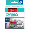 Samolepiaca páska Dymo D1 24 mm červená/čierna