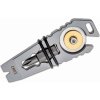 CRKT CR-9913 Pry Cutter Keychain Tool kompaktný prívesok na kľúče s nástrojmi, nerezová oceľ