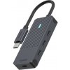 Rapoo USB-C Hub grey USB-C to USB-C