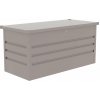 Záhradný box G21 Denver 400 L, šedý plechový
