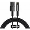 Dátový kábel Baseus CALWJ-01 Tungsten Gold Lightning 2,4A 1m Black