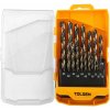 TOLSEN Sada vrtákov HSS DIN338, 19 ks 75086