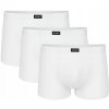 Pánske biele boxerky Atlantic 3BMH 3-pack S