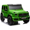 LEAN CARS Elektrické autíčko Mercedes Benz G63 AMG XXL zelené - 4x200W - BATÉRIA - 2x24V7Ah - 2026