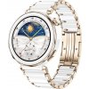 Huawei Watch GT 5 Pro/42mm/Gold/Elegant Band/Ceramic White JANA-B29C