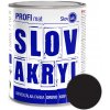 Slovakryl Profi mat 0,75 kg čierna