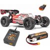 HOBBYTECH SPIRIT NXT RR BRUSHLESS buggy - červená (vč. LiPo a nabíječe)