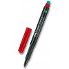 Permanentný popisovač Faber-Castell 1525 M - červený
