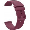 VSETKONAMOBIL SILICONE Univerzálny remienok pre smart hodinky - šírka 18mm bordový 131106