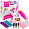 Ramiz Detská manikúra sada na starostlivosť o nechcty ružová
