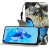 Peňaženkové kožené puzdro na Huawei P20 Lite (2019) - A Butterfly