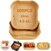Cosori Papierové formy pre teplovzdušné fritézy 20cm 100 ks 4,5-6L