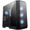 MSI Case MSI skříň MAG PANO M100R PZ Black/ bez zdroje/ levé a přední sklo/ 4x 120 mm A-RGB fan/ 1x USB-C/ 1x USB3.2/ černá 306-7G24R25-HH9