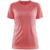 CRAFT CORE Essence Logo W 1911785 dámske tričko - červená (731000) - L