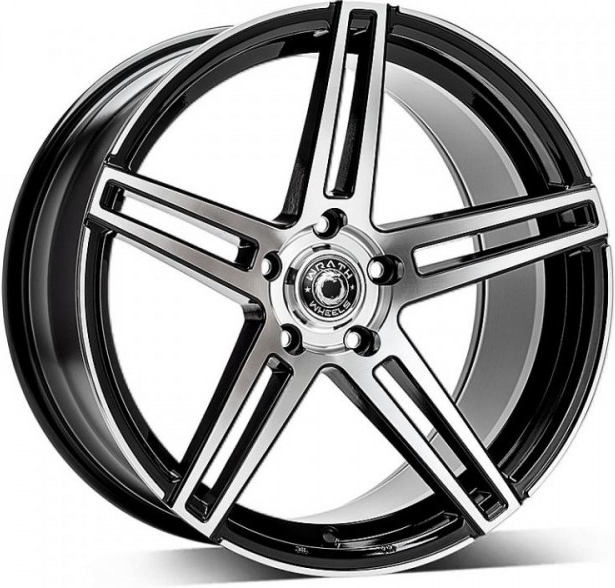 WRATH WHEELS WF-1 8,5x19 5x120 ET35 gloss black polished