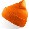 Atlantis Headwear Čepice Wind-S, pletená COT330220z1799-orange fluo UNI Oranžová fluor