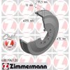 Brzdový bubon ZIMMERMANN 600.1967.20
