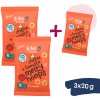 2+1 ZADARMO: Ella's Kitchen BIO Chrumkavé krúžky so syrom a s paradajkami (20 g)