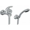 Novaservis Vaňová batéria 100 mm lekárska páka Metalia 55 chróm 55024L,0