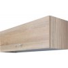 Kuchynská skrinka horná s vyklápacími dvierkami Flex Well Samoa 100 x 32 x 32 cm biela matný dub sonoma matný