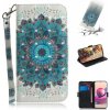 Peňaženkové 3D kožene puzdro na Xiaomi Redmi Note 10/10S - Peacock Wreath
