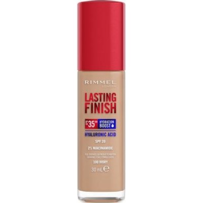 Rimmel London Lasting Finish 35H SPF20 Dlhotrvajúci hydratačný make-up 100 Ivory 30 ml