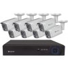 Securia Pro IP kamerový systém NVR8CHV4S-W smart, biely Nahrávanie: 4TB disk
