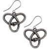 Alchemy Gothic Náušnice Hadí triquetra E460
